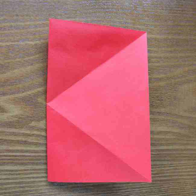 ハートキティの折り紙の作り方折り方 (4)