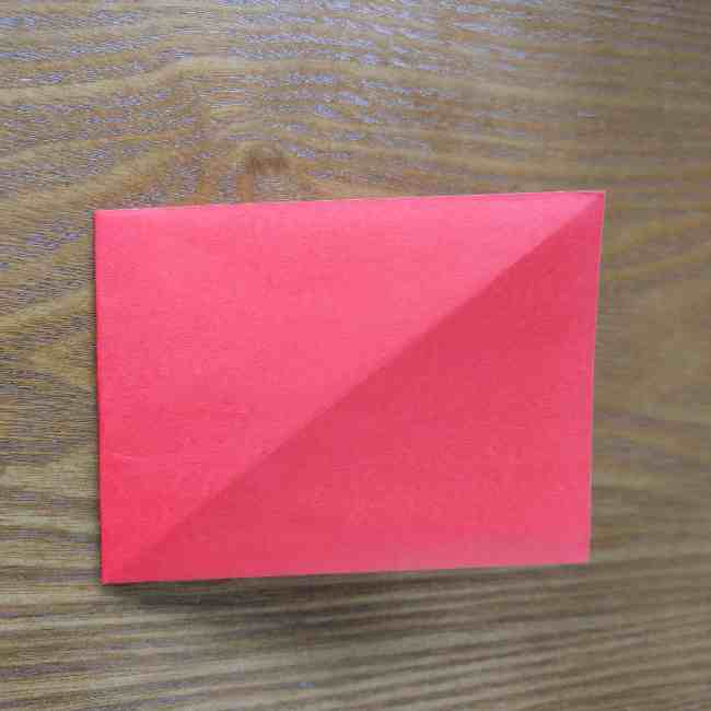 ハートキティの折り紙の作り方折り方 (5)