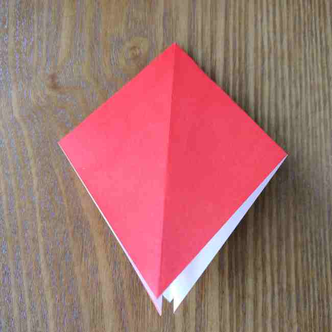 ハートキティの折り紙の作り方折り方 (6)