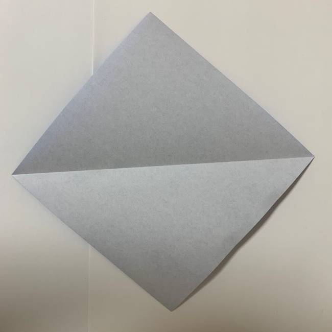 バイキンマンの折り紙 簡単な折り方作り方 (1)