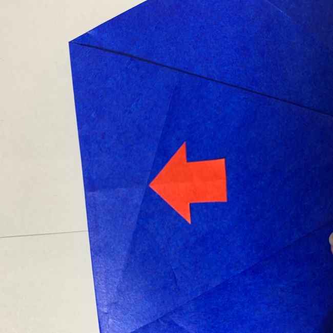 バイキンマンの折り紙 簡単な折り方作り方 (12)