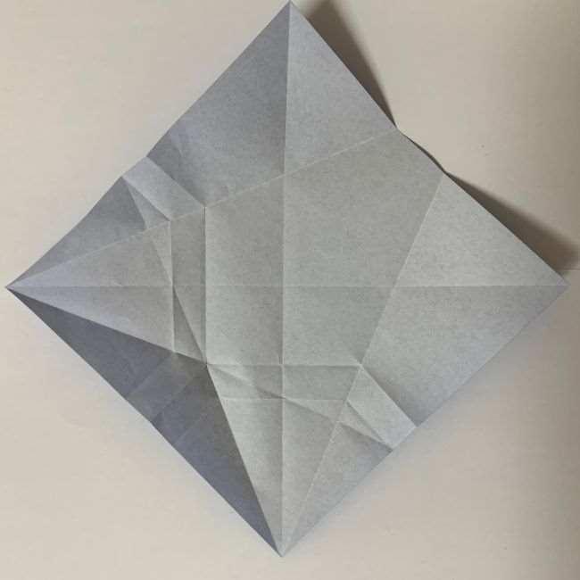 バイキンマンの折り紙 簡単な折り方作り方 (14)
