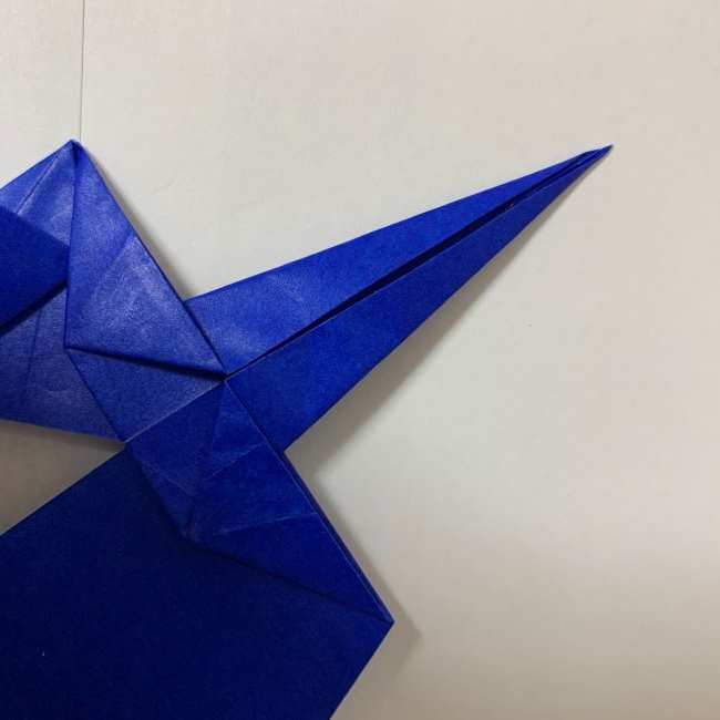 バイキンマンの折り紙 簡単な折り方作り方 (20)