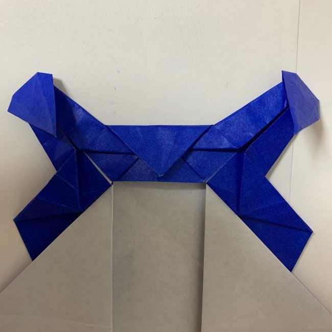 バイキンマンの折り紙 簡単な折り方作り方 (27)