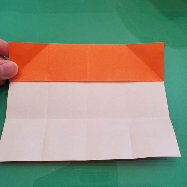 ヒトカゲの折り紙の簡単な折り方作り方②からだ(12)