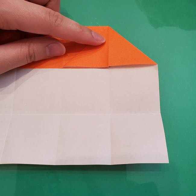 ヒトカゲの折り紙の簡単な折り方作り方②からだ(14)