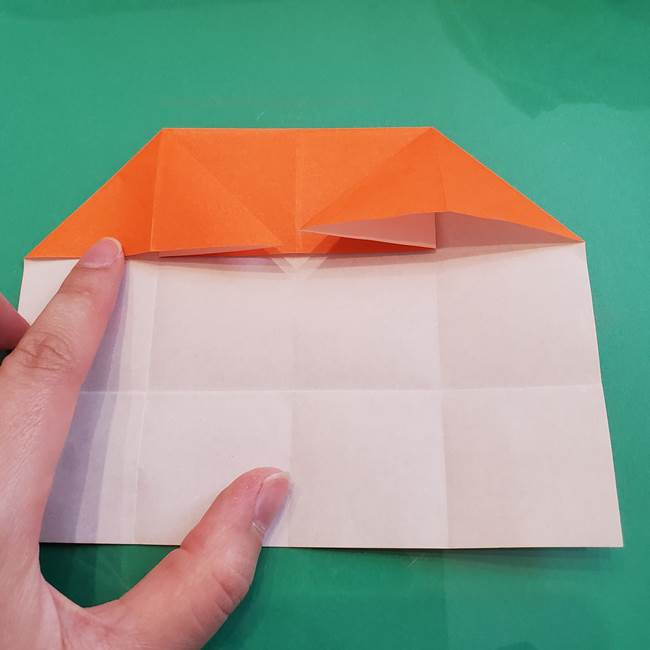 ヒトカゲの折り紙の簡単な折り方作り方②からだ(15)