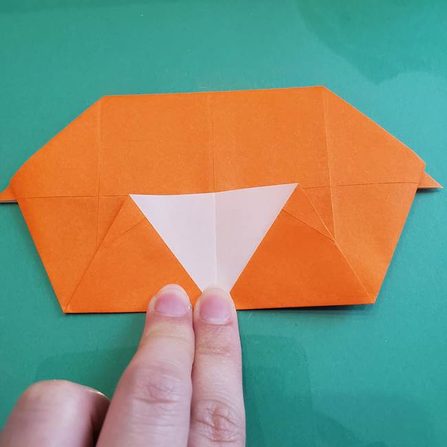 ヒトカゲの折り紙の簡単な折り方作り方②からだ(20)