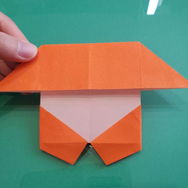 ヒトカゲの折り紙の簡単な折り方作り方②からだ(28)