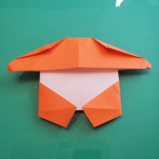 ヒトカゲの折り紙の簡単な折り方作り方②からだ(31)