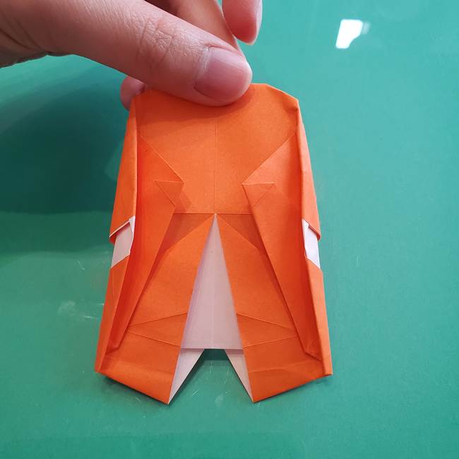 ヒトカゲの折り紙の簡単な折り方作り方②からだ(34)