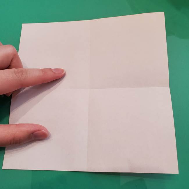 ヒトカゲの折り紙の簡単な折り方作り方②からだ(5)