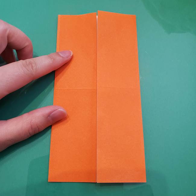 ヒトカゲの折り紙の簡単な折り方作り方②からだ(6)