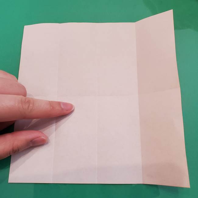 ヒトカゲの折り紙の簡単な折り方作り方②からだ(7)