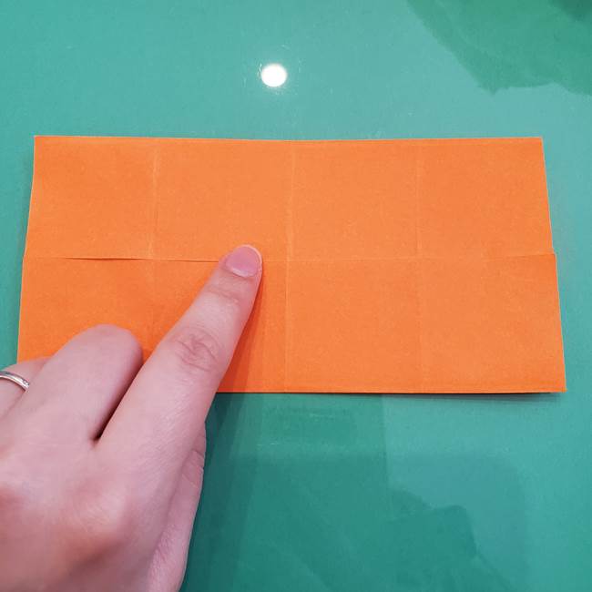 ヒトカゲの折り紙の簡単な折り方作り方②からだ(8)