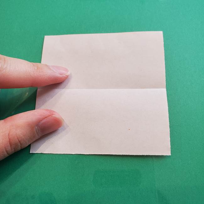 ヒトカゲの折り紙の簡単な折り方作り方③しっぽ(3)