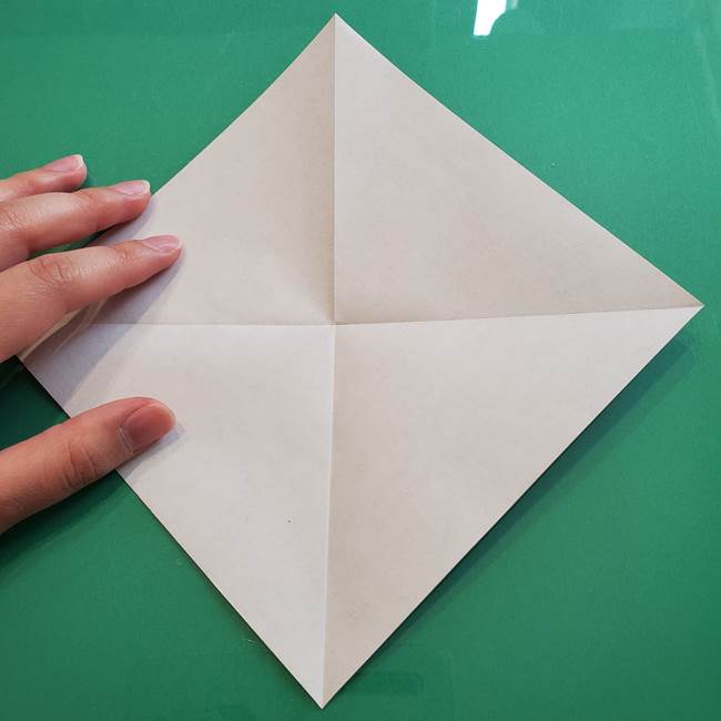ポケモンの折り紙 カビゴンの簡単な折り方作り方(4)