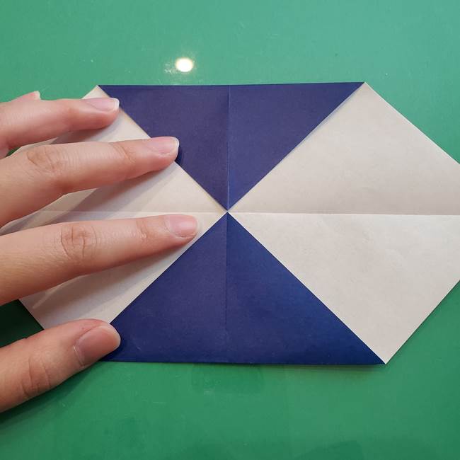 ポケモンの折り紙 カビゴンの簡単な折り方作り方(5)
