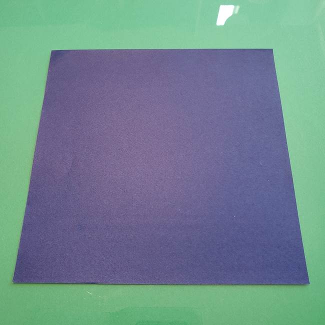 ポケモンの折り紙 カビゴンの簡単な折り方作り方(1)