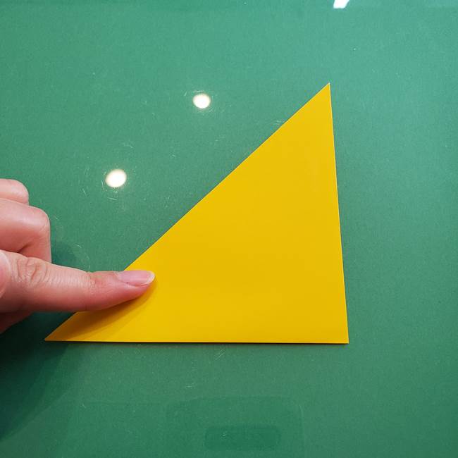 ポケモンの折り紙 ニャビーの折り方作り方①折り方(3)