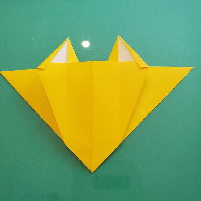 ポケモンの折り紙 ニャビーの折り方作り方①折り方(33)