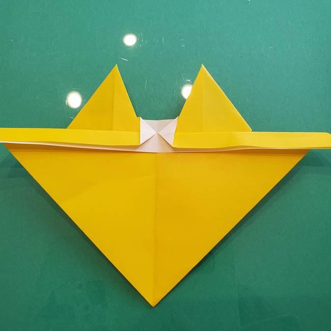 ポケモンの折り紙 ニャビーの折り方作り方①折り方(36)