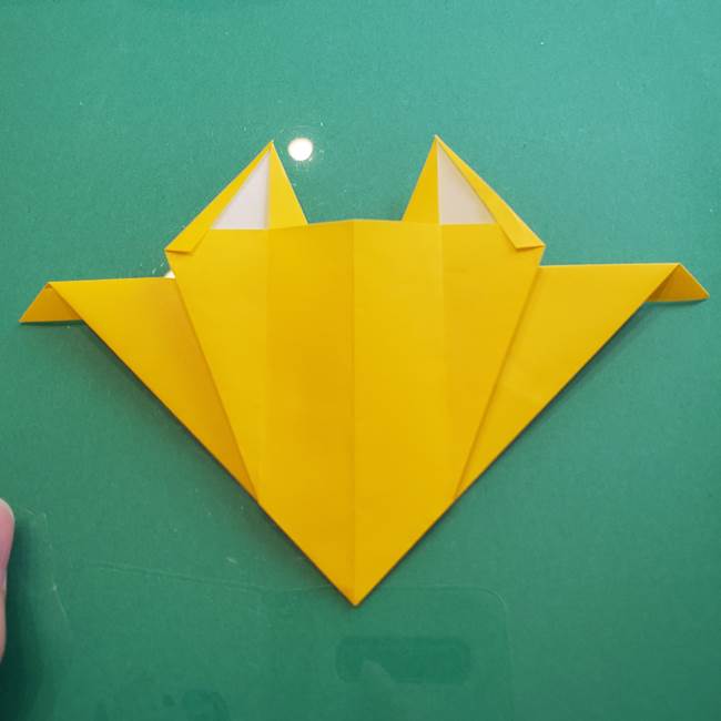 ポケモンの折り紙 ニャビーの折り方作り方①折り方(37)