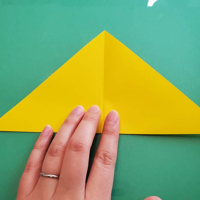 ポケモンの折り紙 ニャビーの折り方作り方①折り方(4)