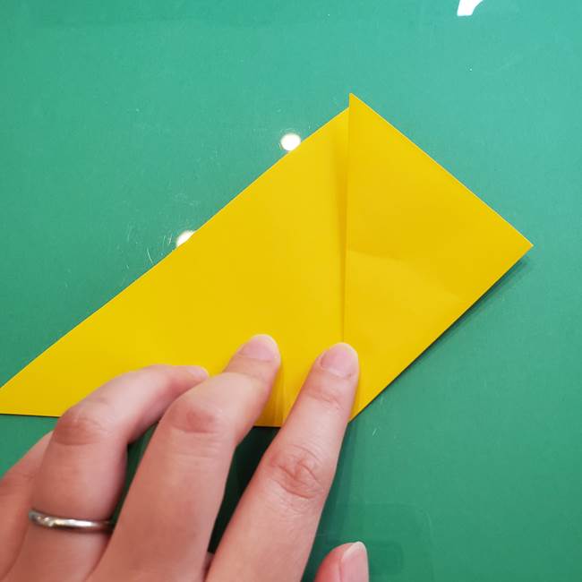 ポケモンの折り紙 ニャビーの折り方作り方①折り方(5)