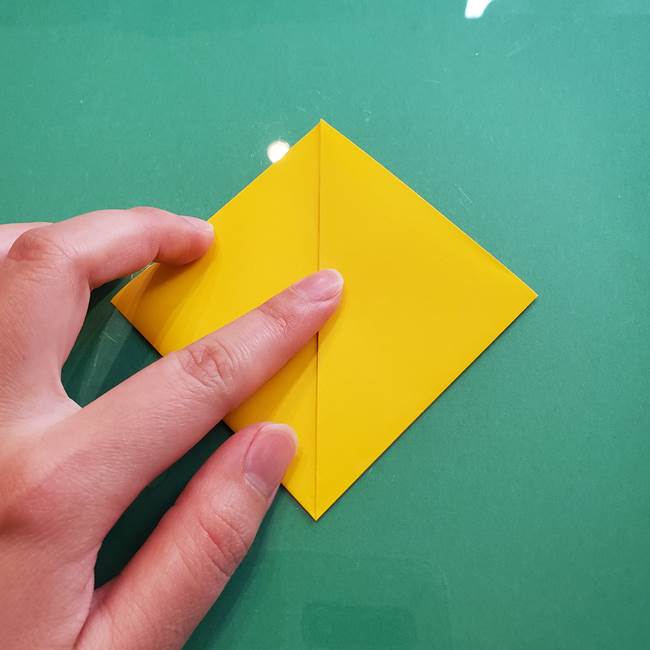 ポケモンの折り紙 ニャビーの折り方作り方①折り方(7)