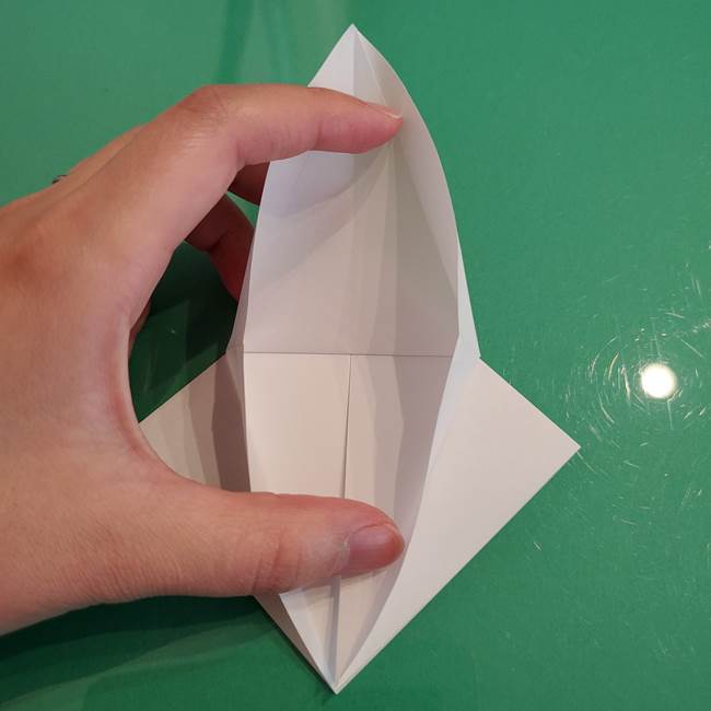 ポケモンの折り紙 ワンパチの折り方作り方①折り方(16)