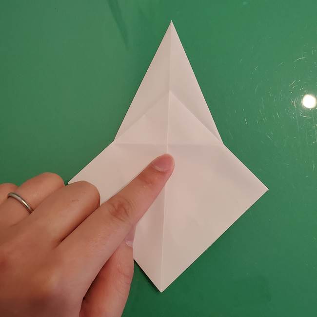ポケモンの折り紙 ワンパチの折り方作り方①折り方(18)