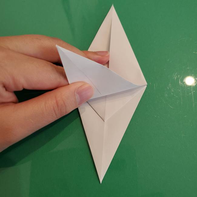 ポケモンの折り紙 ワンパチの折り方作り方①折り方(20)