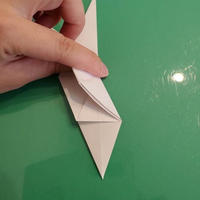 ポケモンの折り紙 ワンパチの折り方作り方①折り方(22)