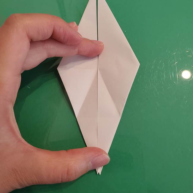 ポケモンの折り紙 ワンパチの折り方作り方①折り方(24)