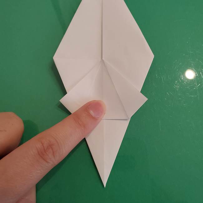ポケモンの折り紙 ワンパチの折り方作り方①折り方(26)