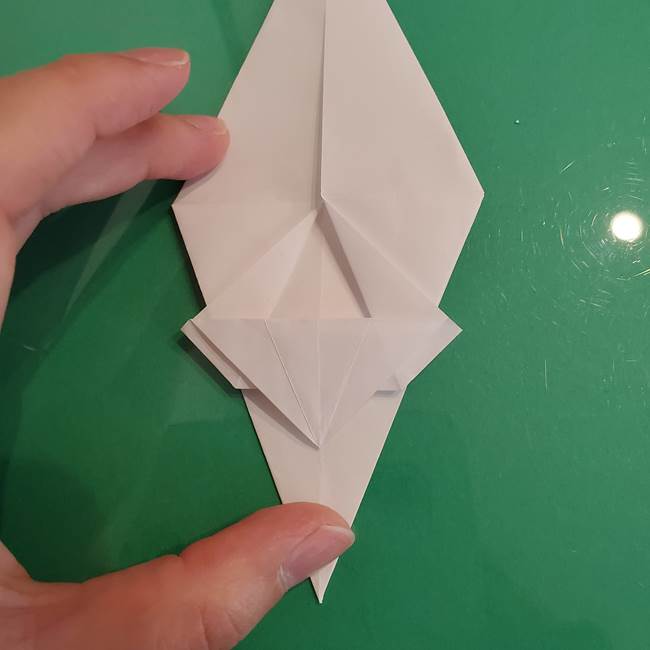 ポケモンの折り紙 ワンパチの折り方作り方①折り方(27)