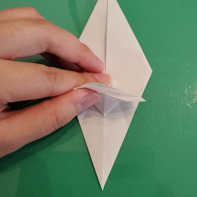 ポケモンの折り紙 ワンパチの折り方作り方①折り方(28)
