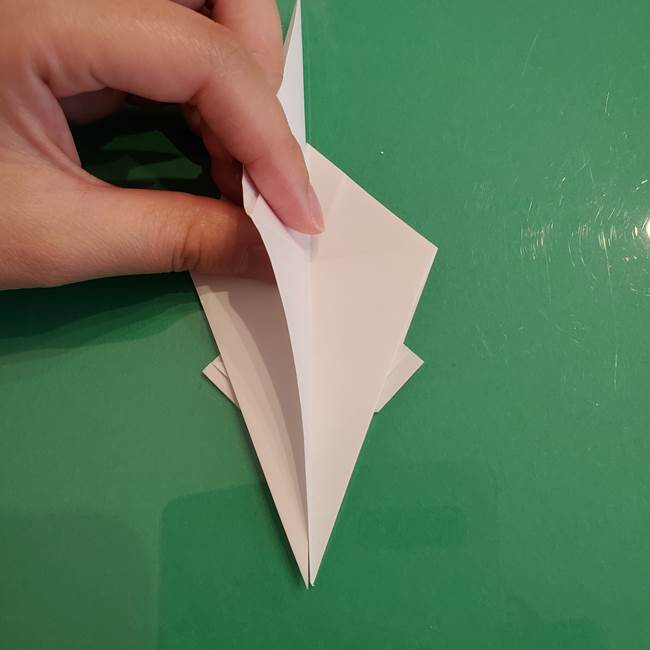 ポケモンの折り紙 ワンパチの折り方作り方①折り方(31)