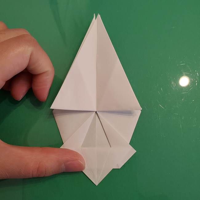 ポケモンの折り紙 ワンパチの折り方作り方①折り方(36)
