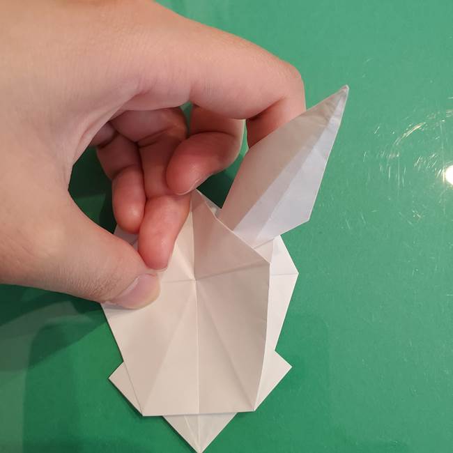 ポケモンの折り紙 ワンパチの折り方作り方①折り方(42)
