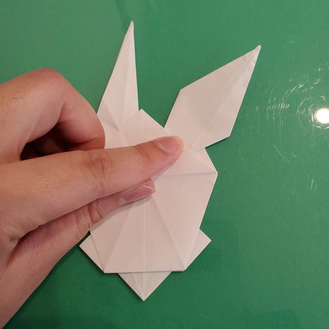 ポケモンの折り紙 ワンパチの折り方作り方①折り方(43)