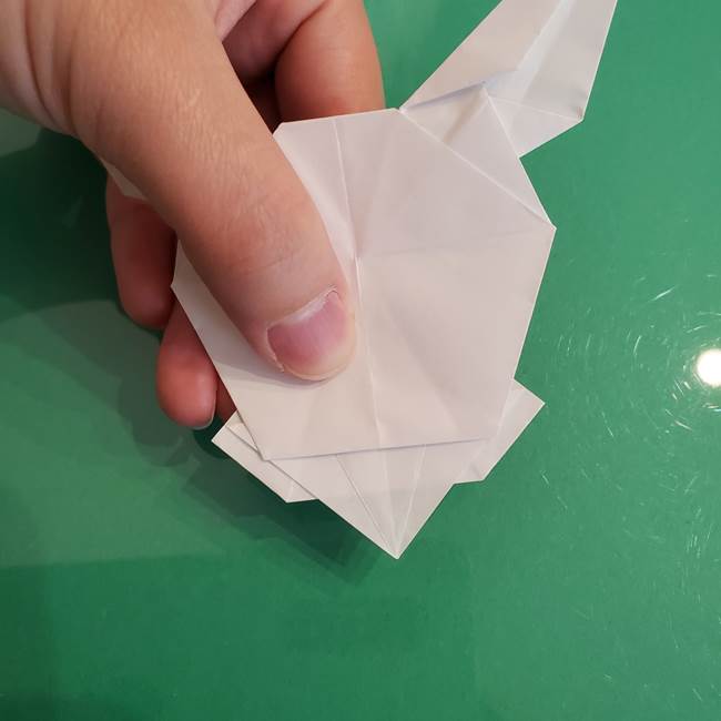 ポケモンの折り紙 ワンパチの折り方作り方①折り方(51)