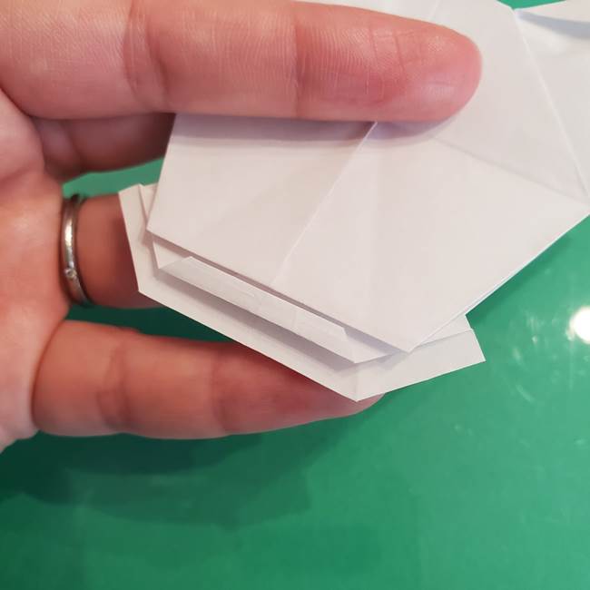 ポケモンの折り紙 ワンパチの折り方作り方①折り方(52)