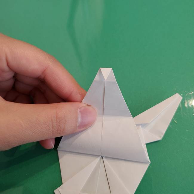 ポケモンの折り紙 ワンパチの折り方作り方①折り方(54)