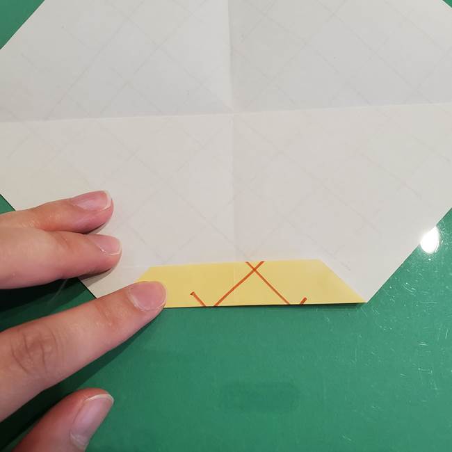 折り紙 メロンパンの折り方作り方(10)