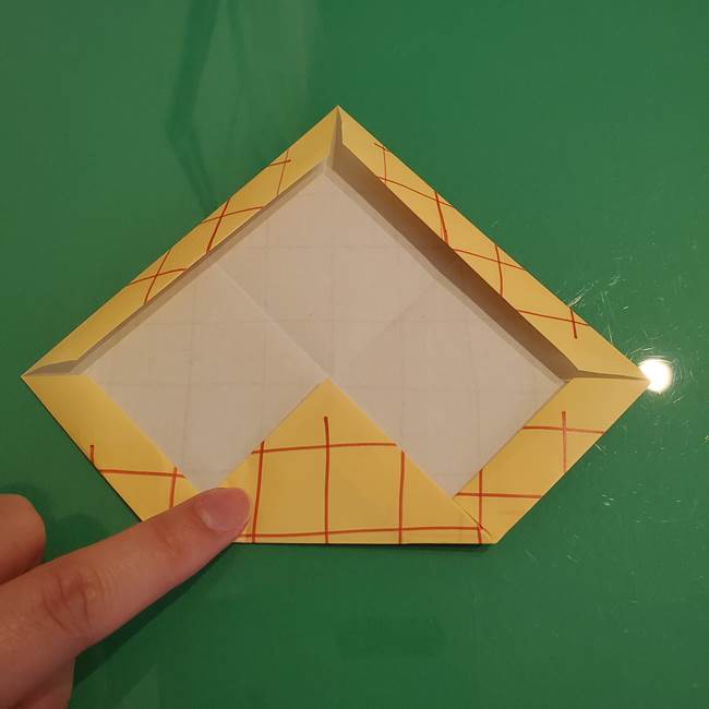 折り紙 メロンパンの折り方作り方(13)