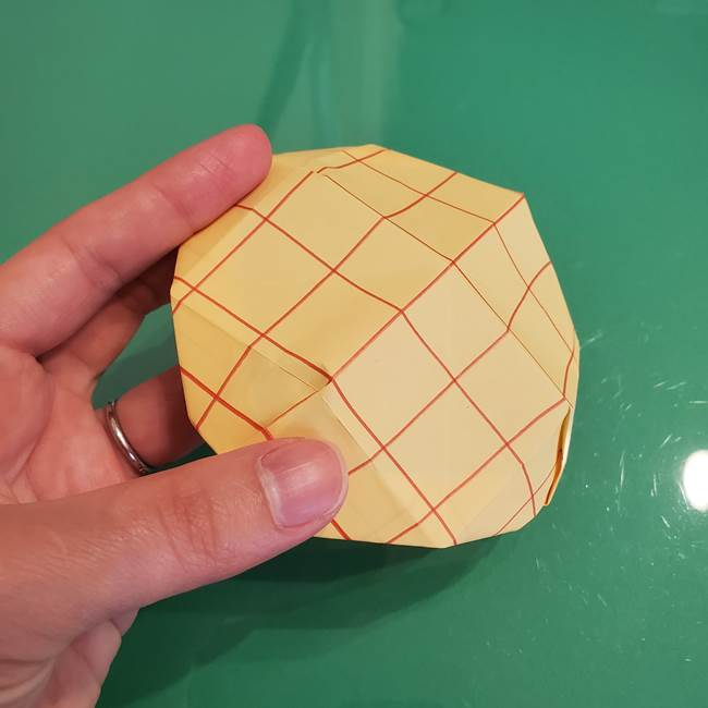 折り紙 メロンパンの折り方作り方(24)