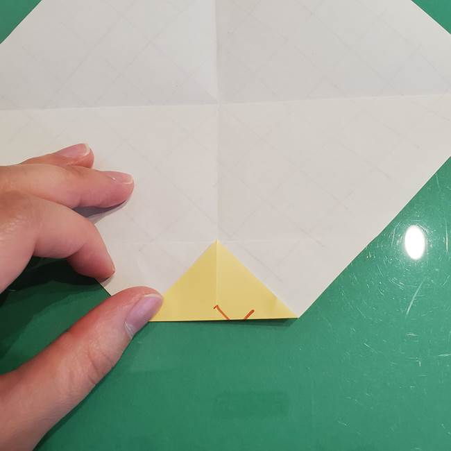 折り紙 メロンパンの折り方作り方(9)
