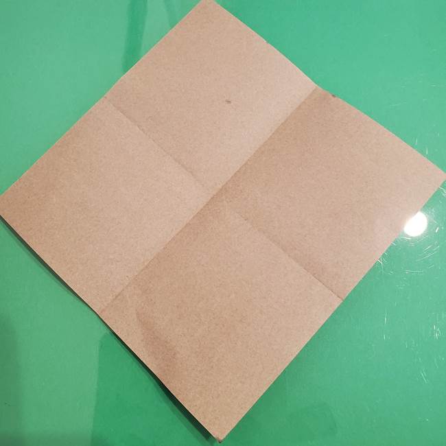 折り紙でなすを立体的につくる折り方作り方①実(5)